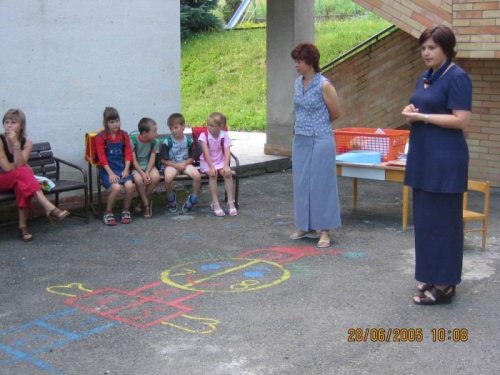 Loučení dětí z MŠ - 28.6.2005